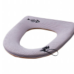 1 tk Koduvannitoa pehme veekindel t&otilde;mblukk WC istmekatte padjad Closestool Mat kerge kohvi v&auml;rv