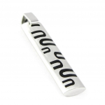 Les Tr&eacute;sors De Lily [E4234] - Pendentif Homme 'Tony' Noir Acier must