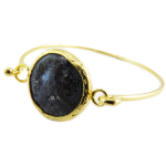 Les Tr&eacute;sors De Lily [Q5657] - K&auml;sitsi valmistatud k&auml;ev&otilde;ru  Cl&eacute;opatra  kuldhall - 55 mm - 20 mm hall