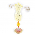 Les Tr&eacute;sors De Lily [H5937] - Porte Bijoux 'Lisa' jaune kollane