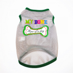 V&otilde;rgust T-s&auml;rk Pehme kutsika hingav koerte riided Armsad lemmikloomakoera riided Multifilmi riided Suves&auml;rk Vabaaja vestid v&auml;ikeste lemmikloomatarvete jaoks XS