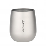 120 ml &uuml;likerge titaanist topeltseinaga isoleeritud veetass teetassi kruus v&auml;lik&auml;mpingul matkamiseks 120ml