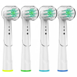 4 tk &uuml;lipehmed asendushambaharjapead koos korkidega Oral B hambaharjapeade jaoks sobivad mudelitele 7000/Pro 1000/9600/500/3000/8000 4Pcs Toothbrush Heads