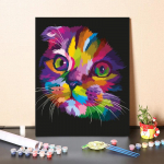 Numbrid &Otilde;limaal L&otilde;uend Digitaalne &Otilde;limaal Kodukaunistus Numbrid Maali isetegemine Numbrite j&auml;rgi 40x50cm no frame