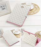 Crown Design nahast &uuml;mbris iPadile 9.7 2017 2018 Air1 2 10.5 air3 10.2 mini kaitsev tahvelarvuti P&otilde;rutuskindel tugijala kate Coque Pro11 2018 2020 2021