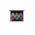 Ibcccndc Diamond Sequin lauv&auml;rvipalett Glitter Powder K&otilde;rgl&auml;ikega lauv&auml;rv Kuuev&auml;rviline lauv&auml;rv Sequin Pearl #2