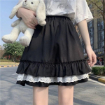 Miniseelikud Naiste pits-Ruffle Jaapani Kawaii One Size must