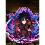 DIY 5D teemantmaal Naruto Ultimate Ninja Teemantmosaiik Ristpistekomplektid Kodukaunistus T&auml;is&uuml;mmargune teemanttikandid Round 50x70cm