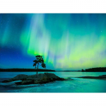 5D isetegemise t&auml;is&uuml;mmargune teemantmaal Tikand Mosaiik Aurora Polaris maastik Kodukaunistus Kingitus K&auml;sit&ouml;&ouml; Full Round 20x30CM