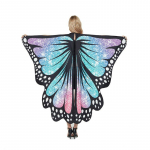 S&auml;rav t&auml;histaeva liblika tiibade kost&uuml;&uuml;m t&auml;iskasvanutele m&otilde;eldud liblika neemekost&uuml;&uuml;m - haldja daamide neem Halloweeni kleit-kost&uuml;&uuml;mi aksessuaar