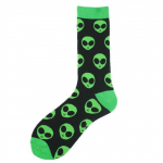 Cotton Happy Funny Sokid Mehed Alien Planet Shark Crazy Design Sokken Unisex Uudsus Dinosaur Crew Rula Calcetines Hombre