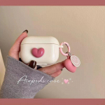 Vintage roosa s&uuml;dame v&otilde;tmehoidja k&otilde;rvaklappide &uuml;mbris AirPods 3 2 2 armas silikoonist &uuml;mbris Air Pods Pro Bluetoothi ​​k&otilde;rvaklappide kaitse kate Airpods1/2