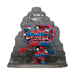Captain America Graffiti Deco USA eksklusiivne pop! Deluxe