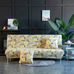 Stretch diivani kate Kokkupandav suur elastsusega diivani kate diivanile ilma k&auml;etugedeta kokkupandava katteta diivanvoodile Copridivano Size M 160-190cm