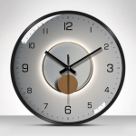 Loominguline minimalistlik seinakell Plastist vaikne seinakell Moodne disain Elutoa kaunistused Magamistoa kell Reloj De Pared 8inch 20cm