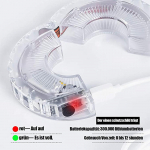 (Suurep&auml;rane kodu)LED jalgratta kodara valgus USB laetav jalgratta ratta valgus kodarad One size