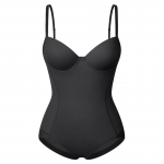 Naiste vormimisr&otilde;ivad Bodid Talje Treeningvest Slim Body Shaper Sisseehitatud rinnahoidja Camisole Tops Tummy Control Salendav Aluspesu LM S must
