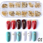 Kuldne k&uuml;&uuml;nekunst sulamist naastud mere&auml;&auml;rsed 3D-kaunistused merekarbi t&auml;hesuled v&otilde;luv metallraam Needid k&uuml;&uuml;ntel litrid 1