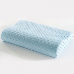 Charm m&auml;luvahust bambusest ortopeedilised padjad magamismugav padi pehme tervise eest hoolitsev padi 50*30*10 sinine