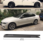 M Performance Kleebis BMW F30 F31 F32 F33 F22 F23 F15 F85 F10 E60 E61 G30 E90 S&uuml;sinikkiust k&uuml;lgseeliku k&uuml;nnisele Racing 205 gray
