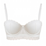 Naiste aluspesu Suvine prantsuse pitsrinnahoidja T&uuml;drukute kogutud pehmest terasest s&otilde;rmus Seksikas rinnahoidja 70A