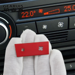 Car Styling For BMW 1 3 Series X1 X3 E87 E84 E90 Wind Air Volume air conditioning Fan buttons switch Covers Stickers and D X3 F25 Red black