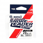 M&uuml;&uuml;k YGK Hi Grade Shore Leader TP2 K-Nylon 30m, nr. 5, 20 naela (2731) puhas