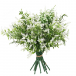 10 haru kunsttaimed UV-kindlad kunstplast Lavendel rohelus p&otilde;&otilde;sad k&ouml;&ouml;gitaimed Kodu Pulmad Kontori aiakaunistus valge