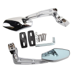 CNC alumiiniumist mootorratta reguleeritavad tahavaatepeeglid Suzuki GSXR 600 750 1000 Hayabusa jaoks(K&otilde;ik Aastad) Honda CBR Kawasaki CB11002C white