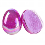 1-osaline kaasaskantav juuksehari Mini juukseharja kammipea masseerija antistaatilise juuksekammi kujundamiseks valge