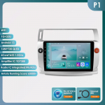 Hizpo 8G+128G 2din Android 12 autoraadio Citroen C4 C-Triomphe C-Quatre 2004-2014 Multimeedia Video 4G Carplay RDS DSP GPS Navigaion DAB Autoradio jaoks HC1 4Core 1G 32G AI