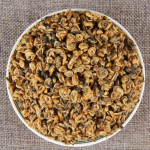 Premium kuldne tigu Dian Hong Jin Luo k&auml;sitsi valmistatud puhas Bud Hiina Yunnani must tee 500g/1.1lb