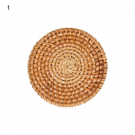 Praktiline libisemisvastane lauamatt Hea kootud k&auml;sitsi valmistatud rotangist &otilde;htus&ouml;&ouml;gimatt 10cm