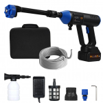 K&auml;eshoitav survepesur Kaasaskantav v&otilde;imas puhasti 50bar/725PSI 350W juhtmeta elektripesuriga US plug-1 mitmev&auml;rviline