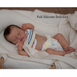 19-tolline Juba V&auml;rvitud Valmis Reborn Magav Beebinukk Sama Nagu Pildil Elutruu Pehme Puudutusega 3D Nahk K&auml;sitsi Juurdunud Juuksed N&auml;htavad