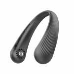 2024. aasta kaasaskantav kaelaventilaator, mini labadeta USB-laadimisventilaator, vaikne sport, 3 kiirusega reguleeritav ventilaator koduseks suviseks v&auml;lispordiks koos kiire jahutusega valge