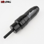 SUZUKI Bandit GSF 1250 S 1250 1200 250 400 650 GSX650F jaoks uue mootorratta kukkumiskaitsega v&auml;ljalasketoru avariipadi 1 piece Black