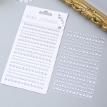 1 tk &Uuml;hekordsed t&auml;toveeringud kleebised N&auml;o ehted V&auml;rv Kristall Teemant DIY Silmad N&auml;gu Keha Veekindel meik Kaunistused Rhinestones