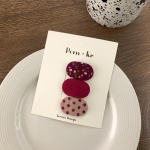 Armas laste t&uuml;drukute juukseklamber Lihtne lilleline &uuml;hev&auml;rviline juuksen&otilde;el v&auml;ikelapse t&uuml;drukule kangast k&uuml;ljeklambriga armas peakate