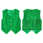 Lastele m&otilde;eldud unisex-dž&auml;ssitantsu kost&uuml;&uuml;m, varrukateta s&auml;delev litritega vest 10-12 Years