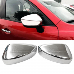 For Mazda CX-5 CX 5 2017 2018 Door Side Wing Mirror Chrome Cover Rear View Cap Accessories 2pcs per Set Car
