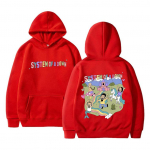 Vintage System of A Down Hoodie Unisex naiste fliis puuvillane k&otilde;rge kvaliteediga kapuuts Top meeste rokkmuusika b&auml;ndi Cartoon Graafiline kampsun XL