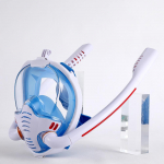 Sukeldumismask Sukeldumismask Veealune Snorgeldamismask T&auml;iskasvanutele Lastele Ujumine Snorgeldamise Sukeldumisvarustus L/XL valge