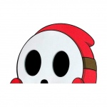 Cartoon Shy Guy Peeki kleebis autovin&uuml;&uuml;lkleebise veekindlal kaunistusauto kleebistel A-15cm-Longest Side