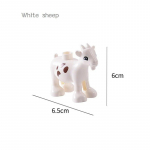 Loomaseeria mudelifiguurid Suured ehitusklotsid &Uuml;hilduvad kaubam&auml;rgid Tellised Loomad Osad &Otilde;ppem&auml;nguasjad Lastele Kingitus