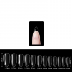 120tk/karp Ballerina T&auml;iskattega kirst v&otilde;ltsk&uuml;&uuml;nte kunstk&uuml;&uuml;nte otsad selge/valge/looduslik UV-geel ABS akr&uuml;&uuml;l manik&uuml;&uuml;ri tarvikud t&ouml;&ouml;riistad