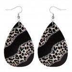 1 paar Moodsad Kahepoolsed leopard&otilde;mblused, konksuga k&otilde;rvar&otilde;ngad, augustamine, peene t&ouml;&ouml;tlusega k&otilde;rvar&otilde;ngad, ehted, kingitus leopard