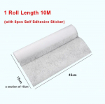 46cm*5/10M &otilde;hupuhasti filterpaber lausriidest &otilde;likindel puuvillafilter &uuml;hekordselt kasutatav &otilde;hupuhasti v&auml;ljalaskeventilaatori filtri v&auml;ljat&otilde;mbet&ouml;&ouml;riistad Length 10m