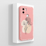 Xiaomi Redmi A1+ A2+ Plus &uuml;mbrise tagakaas Mood Avokaado Matt Pehme Vedel Silikoon P&otilde;rutuskindel kandiline telefonikott kaitsev korpus kaitseraua Redmi A1+/A2+