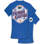 Southern Couture Classic Florida Gators Seersucker Unisex T-s&auml;rk S